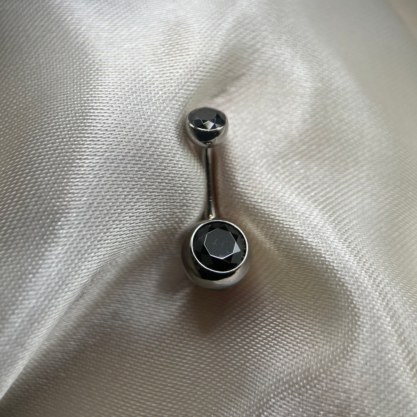 Navel swarovski nero